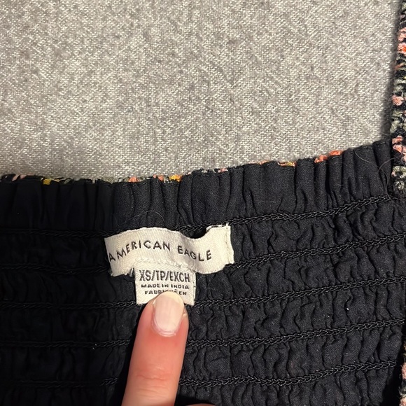 American eagle ruched cropped tank - Picture 2 of 2